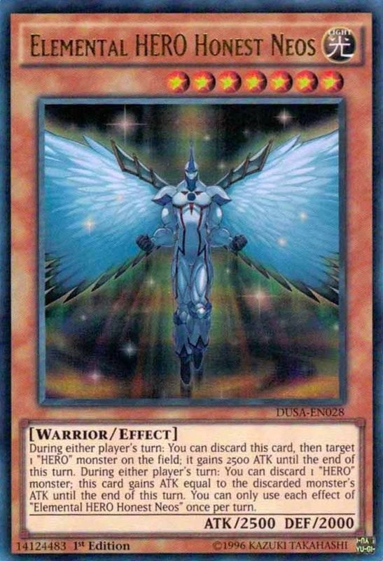 Elemental HERO Honest Neos (DUSA-EN028)  Ultra Rare