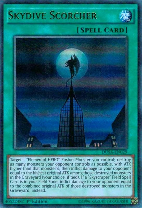 Skydive Scorcher (DUSA-EN029)  Ultra Rare