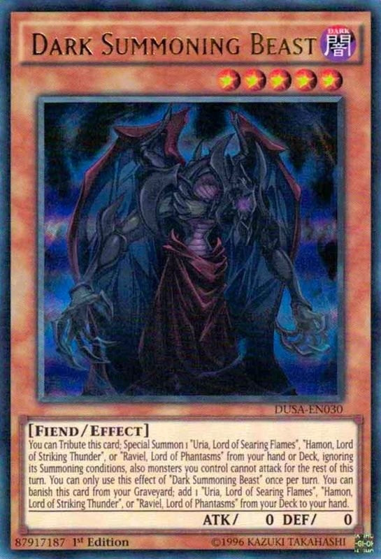 Dark Summoning Beast (DUSA-EN030)  Ultra Rare