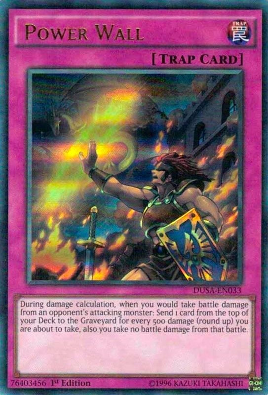 Power Wall (DUSA-EN033)  Ultra Rare