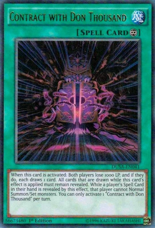 Contract with Don Thousand (DUSA-EN041)  Ultra Rare