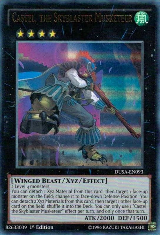 Castel, the Skyblaster Musketeer (DUSA-EN093)  Ultra Rare