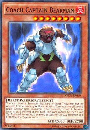 Coach Captain Bearman (OP04-EN019) Common