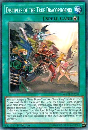 Disciples of the True Dracophoenix (MACR-EN055) Common