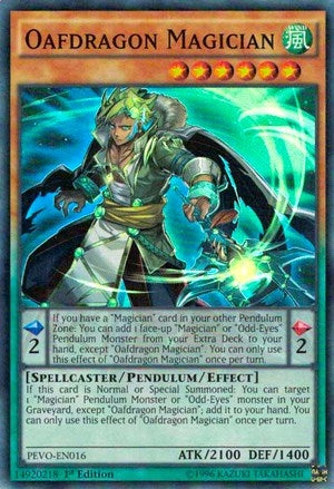 Oafdragon Magician (PEVO-EN016)  Super Rare