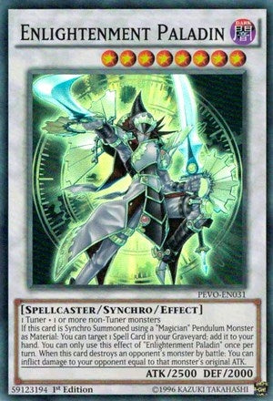 Enlightenment Paladin (PEVO-EN031) Super Rare