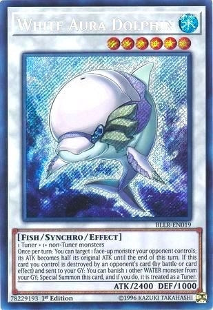 White Aura Dolphin (BLLR-EN019)  Secret Rare
