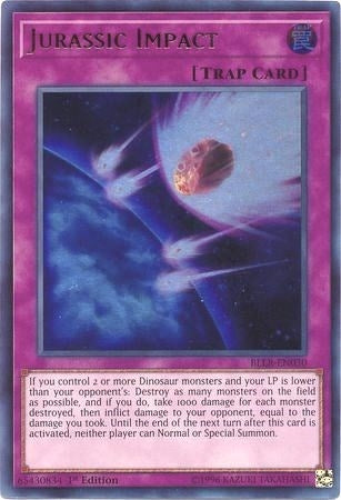Jurassic Impact (BLLR-EN030)  Ultra Rare
