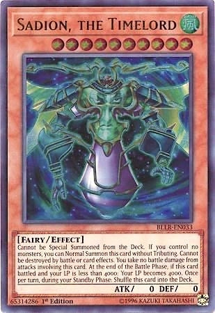 Sadion, the Timelord (BLLR-EN033)  Ultra Rare