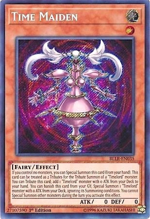 Time Maiden (BLLR-EN035)  Secret Rare