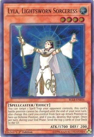 Lyla, Lightsworn Sorceress (BLLR-EN036)  Ultra Rare