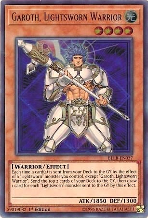Garoth, Lightsworn Warrior (BLLR-EN037)  Ultra Rare