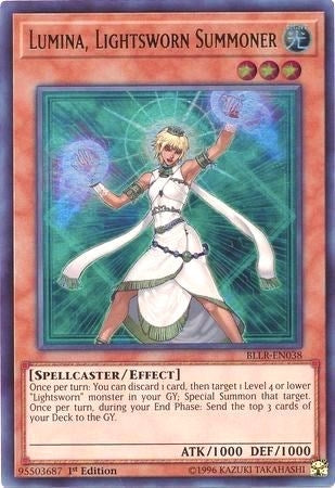 Lumina, Lightsworn Summoner (BLLR-EN038)  Ultra Rare