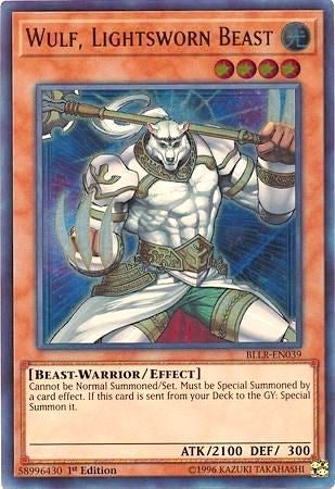 Wulf, Lightsworn Beast (BLLR-EN039)  Ultra Rare