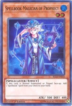 Spellbook Magician of Prophecy (BLLR-EN050)  Ultra Rare