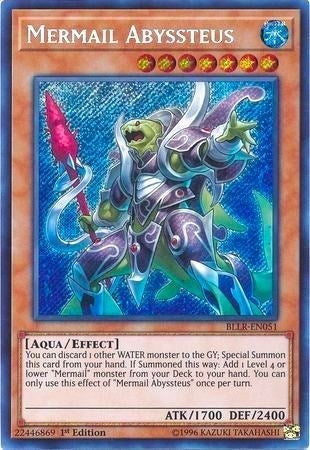 Mermail Abyssteus (BLLR-EN051)  Secret Rare