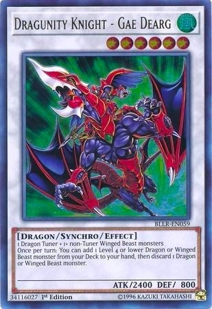 Dragunity Knight - Gae Dearg (BLLR-EN059)  Ultra Rare