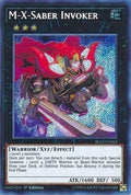 M-X-Saber Invoker (BLLR-EN063)  Secret Rare
