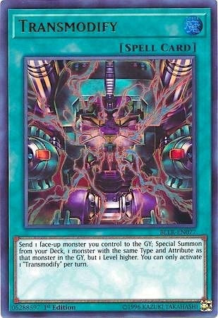 Transmodify (BLLR-EN077)  Ultra Rare