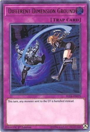 Different Dimension Ground (BLLR-EN079)  Ultra Rare