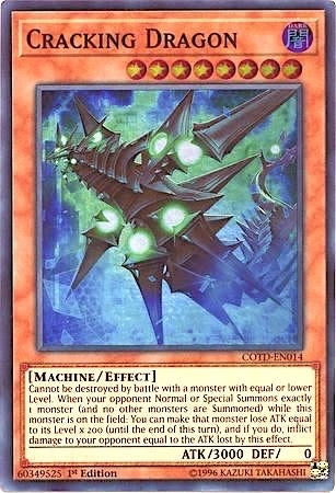 Cracking Dragon (COTD-EN014) Super Rare