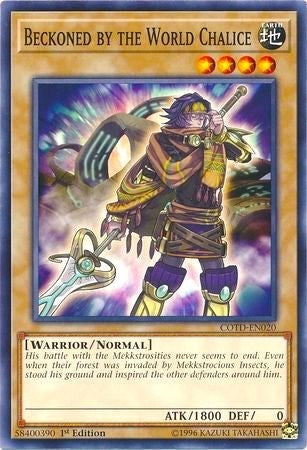 Beckoned by the World Chalice (COTD-EN020) Common