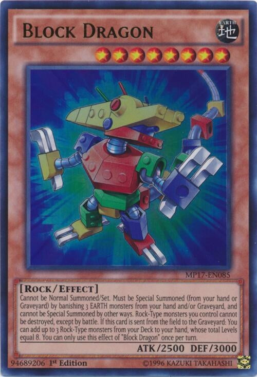 Block Dragon (MP17-EN085) Ultra Rare