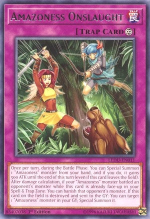 Amazoness Onslaught (LEDU-EN011) Rare