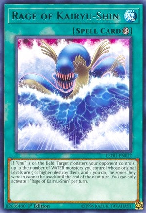 Rage of Kairyu-Shin (LEDU-EN017) Rare