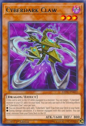Cyberdark Claw (LEDU-EN023) Rare