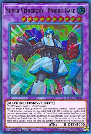 Super Vehicroid - Mobile Base (LEDU-EN030) Super Rare