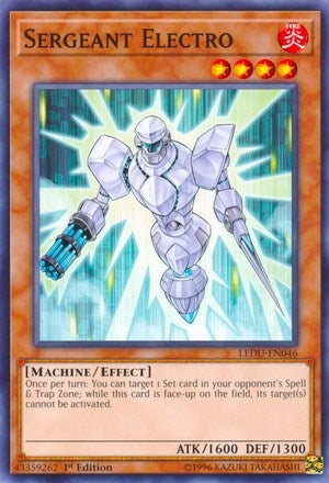 Sergeant Electro (LEDU-EN046) Common