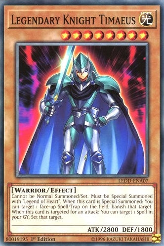 Legendary Knight Timaeus (LEDD-ENA07)  Common