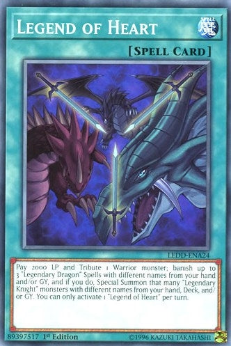 Legend of Heart (LEDD-ENA24)  Common