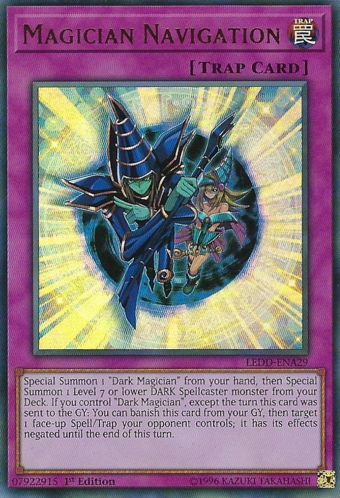 Magician Navigation (LEDD-ENA29)  Ultra Rare