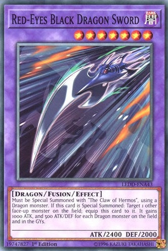 Red-Eyes Black Dragon Sword (LEDD-ENA43)  Common