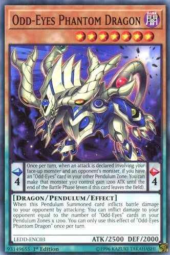 Odd-Eyes Phantom Dragon (LEDD-ENC03)  Common