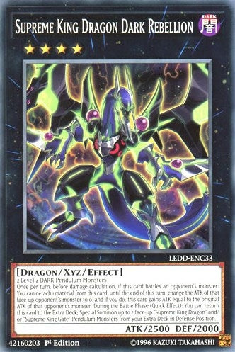 Supreme King Dragon Dark Rebellion (LEDD-ENC33)  Common