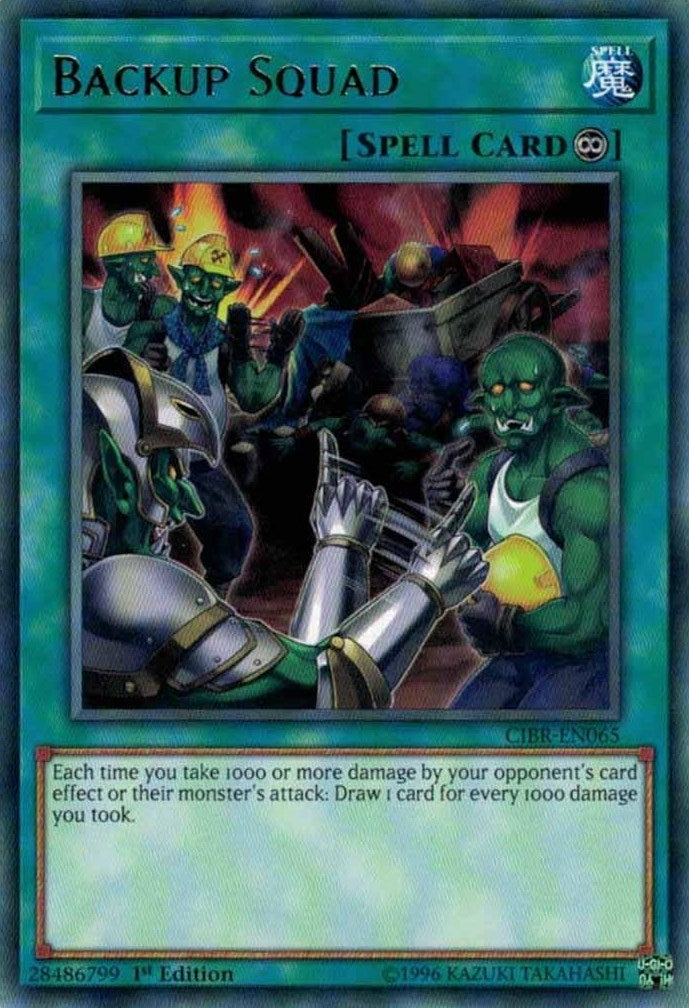 Backup Squad (CIBR-EN065) Rare