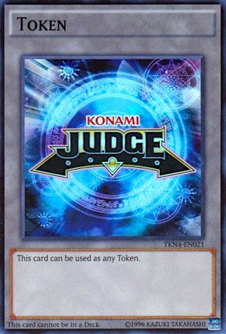 Official Judge Token (TKN4-EN021) Super Rare