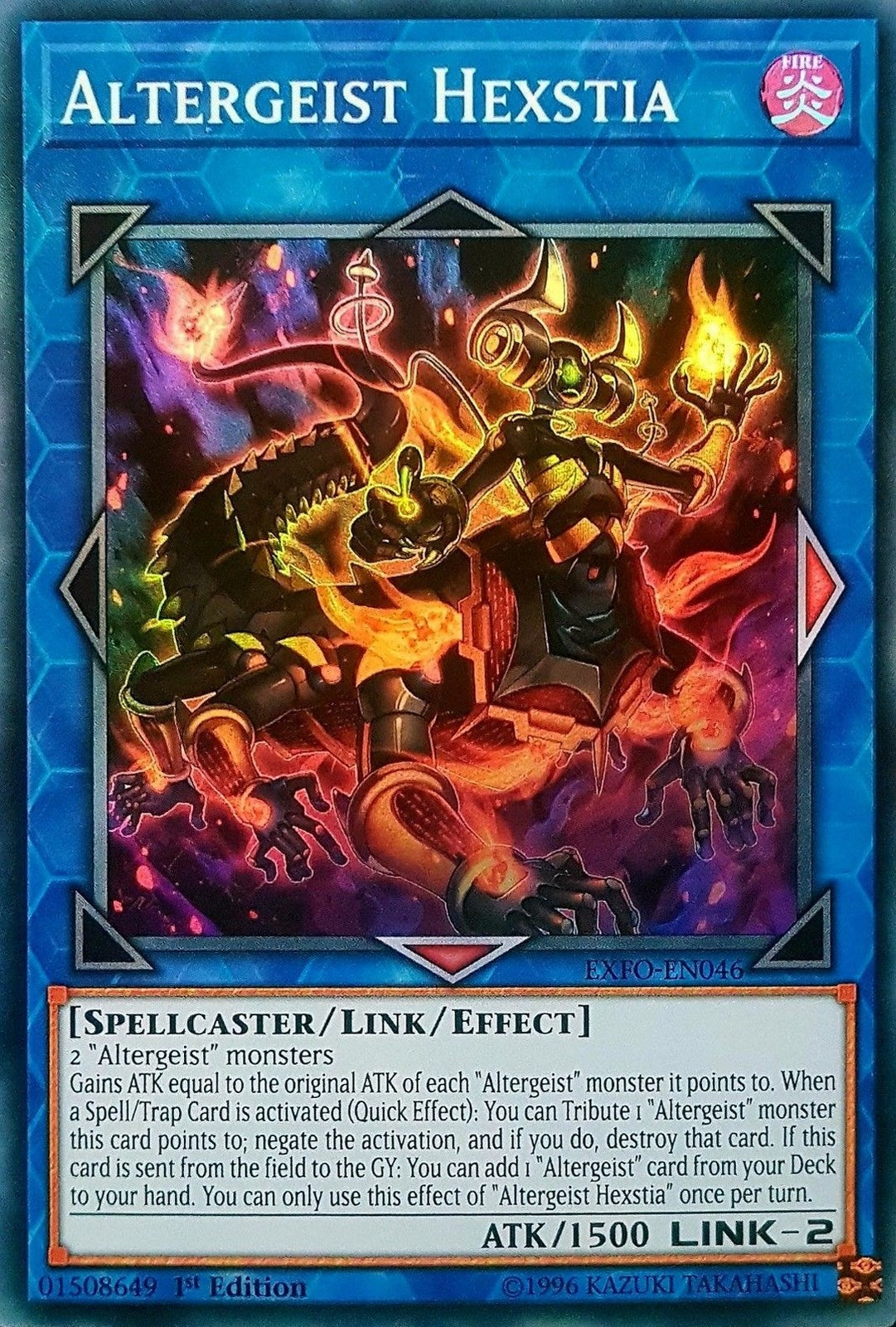 Altergeist Hexstia (EXFO-EN046) Super Rare