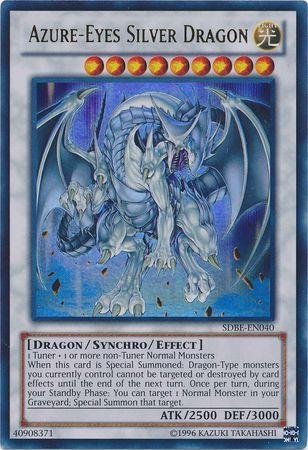 Azure-Eyes Silver Dragon (SDBE-EN040) Ultra Rare