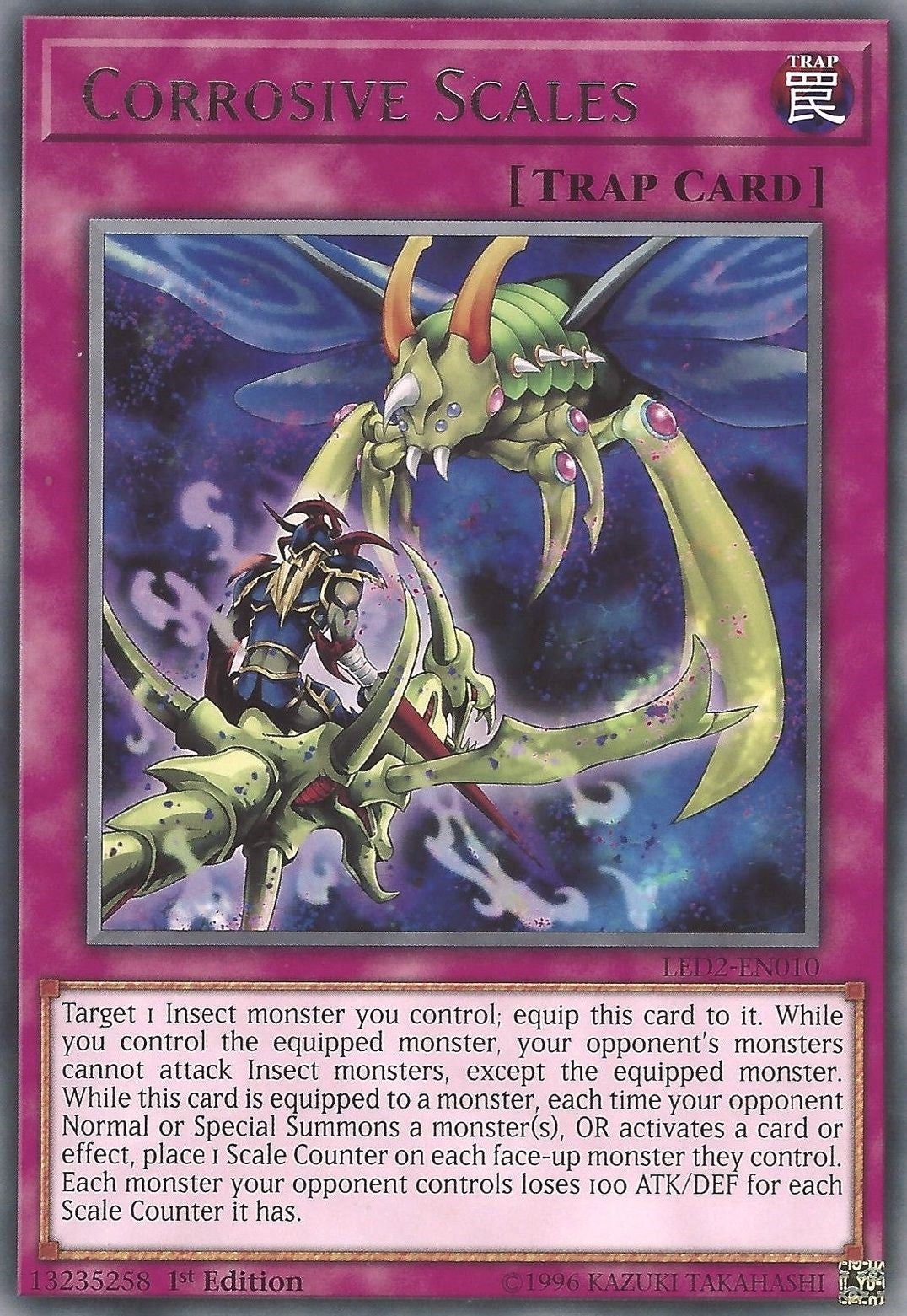 Corrosive Scales (LED2-EN010) Rare