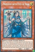 Priestess with Eyes of Blue (LCKC-EN016)  Secret Rare