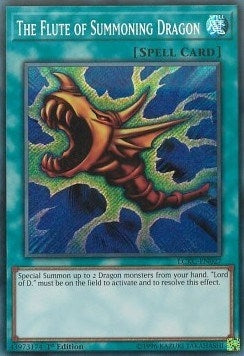 The Flute of Summoning Dragon (LCKC-EN027)  Secret Rare
