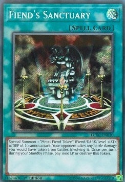 Fiend's Sanctuary (LCKC-EN030)  Secret Rare