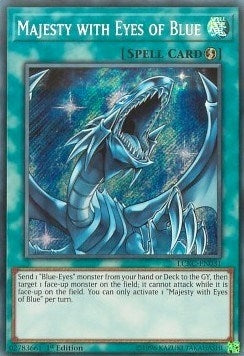 Majesty with Eyes of Blue (LCKC-EN031)  Secret Rare