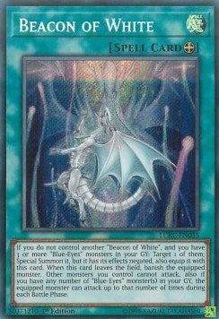 Beacon of White (LCKC-EN035)  Secret Rare