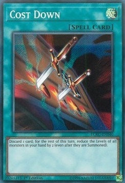 Cost Down (LCKC-EN040)  Secret Rare