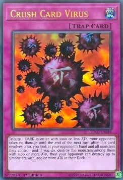 Crush Card Virus (Version 1) (LCKC-EN046)  Ultra Rare
